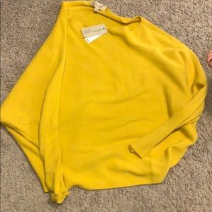Philosophy yellow sweater